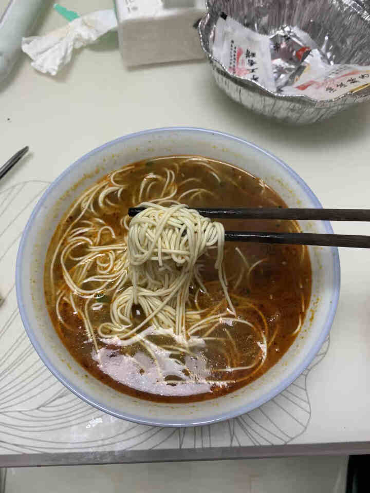 永笙记自营方便面速食非油炸拉面泡面箱装方便食品自嗨锅即食懒人宵夜宿舍重庆小面虾仁海鲜竹笋老鸭香辣花甲 重庆麻辣小面*1盒【拍下联系客服全返】怎么样，好用吗，口碑,第4张