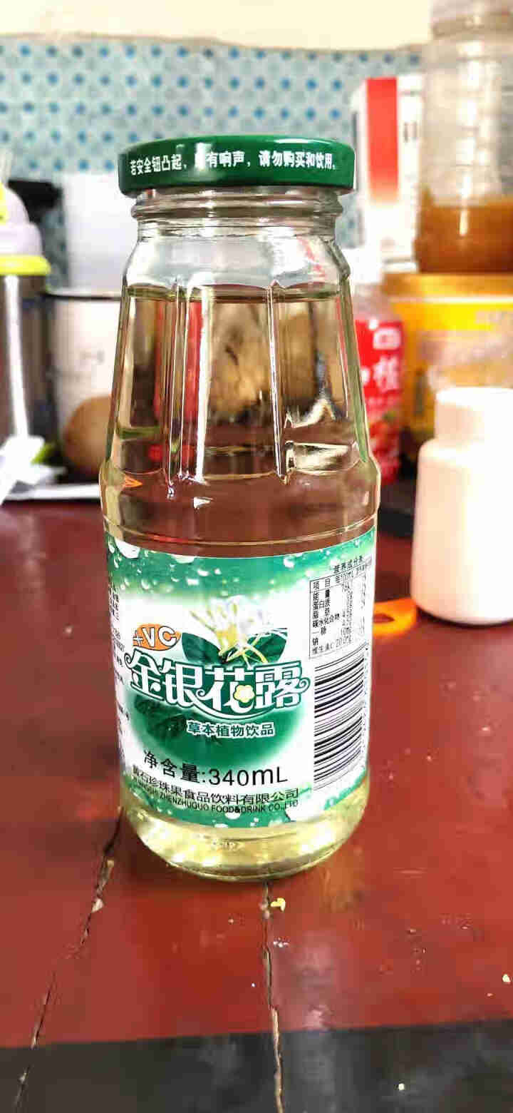 [黄石馆]珍珠果金银花露340ml*12玻璃瓶整箱成人儿童 维c植物饮品怎么样，好用吗，口碑，心得，评价，试用报告,第4张