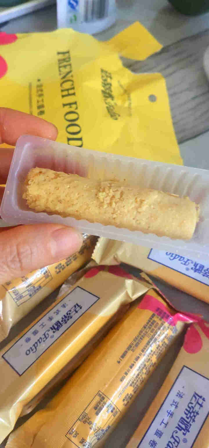 法蒂欧法式原味蛋卷120g袋装手工鸡蛋卷休闲零食小吃 原味 120g*1袋怎么样，好用吗，口碑，心得，评价，试用报告,第4张