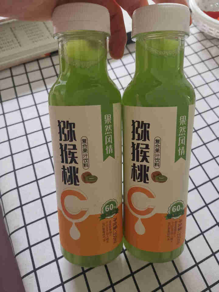 果然风情猕猴桃复合果汁饮料奇异果果汁饮料猕猴桃C350ml*15瓶整箱装 350ml*2瓶怎么样，好用吗，口碑，心得，评价，试用报告,第2张