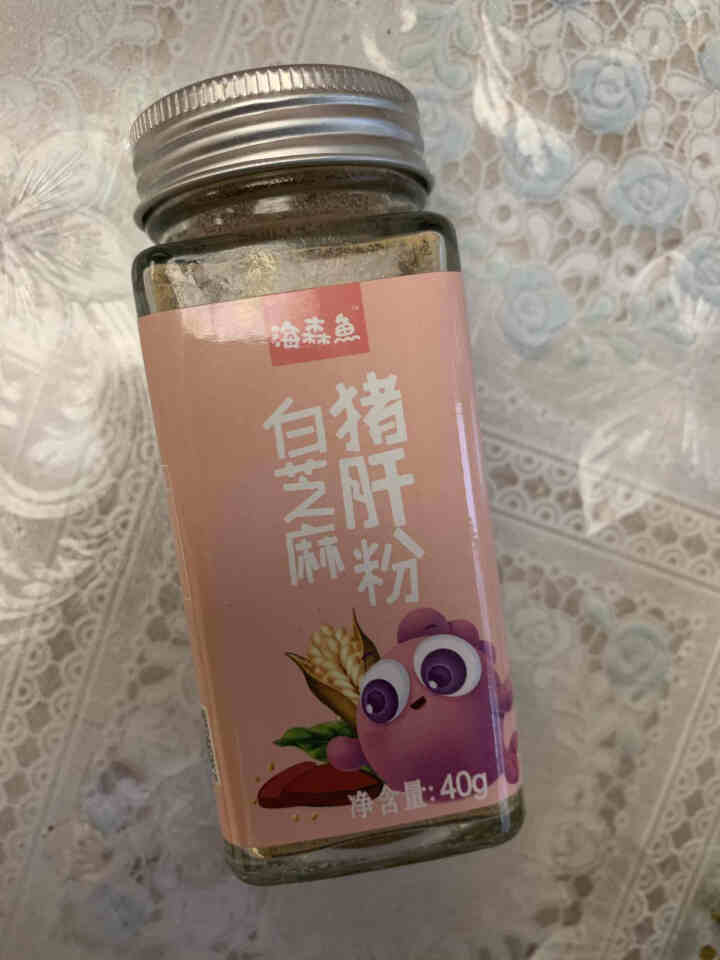 海森鱼 白芝麻猪肝粉 儿童拌饭料调味粉40g 拌面条伴餐佐餐怎么样，好用吗，口碑，心得，评价，试用报告,第2张