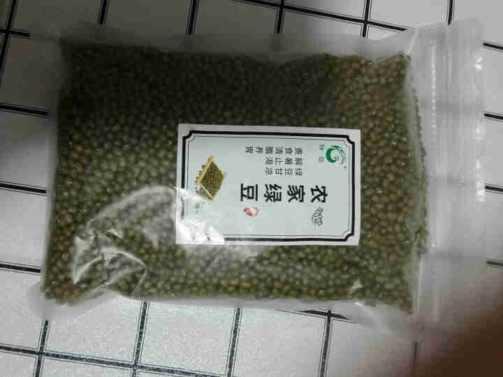 静藜 农家精选绿豆 可发豆芽 打豆浆 五谷 杂粮 粗粮 500g怎么样，好用吗，口碑，心得，评价，试用报告,第3张