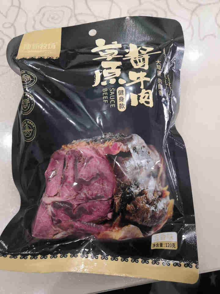 康新牧场内蒙古健身餐酱牛肉卤牛肉熟食高 酱牛肉 熟食即食零食卤味健身牛肉 健身款120g*1袋五香味怎么样，好用吗，口碑，心得，评价，试用报告,第2张