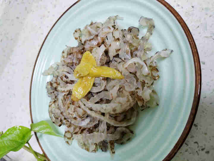 喜洛菲 泡椒鱼皮开袋即食凉拌海味零食熟食凉菜冷冻小吃海味开袋方便速食罗非鱼鱼皮 泡椒鱼皮 150g*1袋怎么样，好用吗，口碑，心得，评价，试用报告,第4张