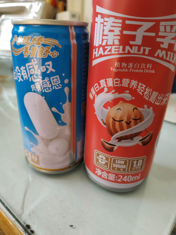 魏榛榛子乳植物蛋白饮料 醇香240ml*1+柔香180ml*1试用装怎么样，好用吗，口碑，心得，评价，试用报告,第2张