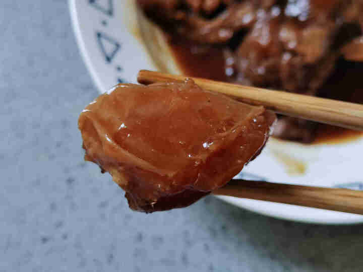 紫光园筋头巴脑熟食 牛肉牛腩熟食牛筋加热即食卤味火锅生鲜 传统北京清真老字号 五香味200g 红烧筋头巴脑怎么样，好用吗，口碑，心得，评价，试用报告,第3张