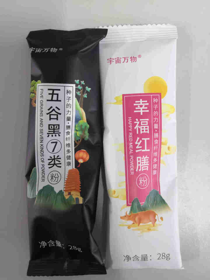 宇宙万物 五谷杂粮冲泡即食谷物营养膳食代餐粉 免费试用2袋怎么样，好用吗，口碑，心得，评价，试用报告,第2张