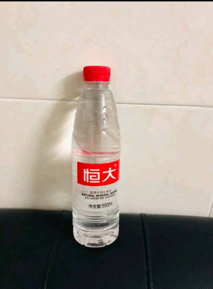 【整箱买一送一】恒大 天然矿泉水饮用水瓶装水非纯净水 550ml*1瓶（样品不售卖）怎么样，好用吗，口碑，心得，评价，试用报告,第4张