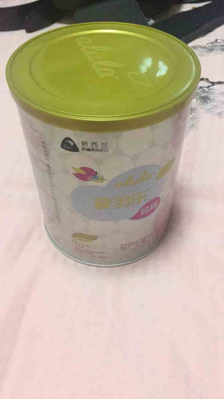 爱羽乐 alula新西兰原装进口孕妇叶酸配方 妈妈配方奶粉350g 单罐装怎么样，好用吗，口碑，心得，评价，试用报告,第2张