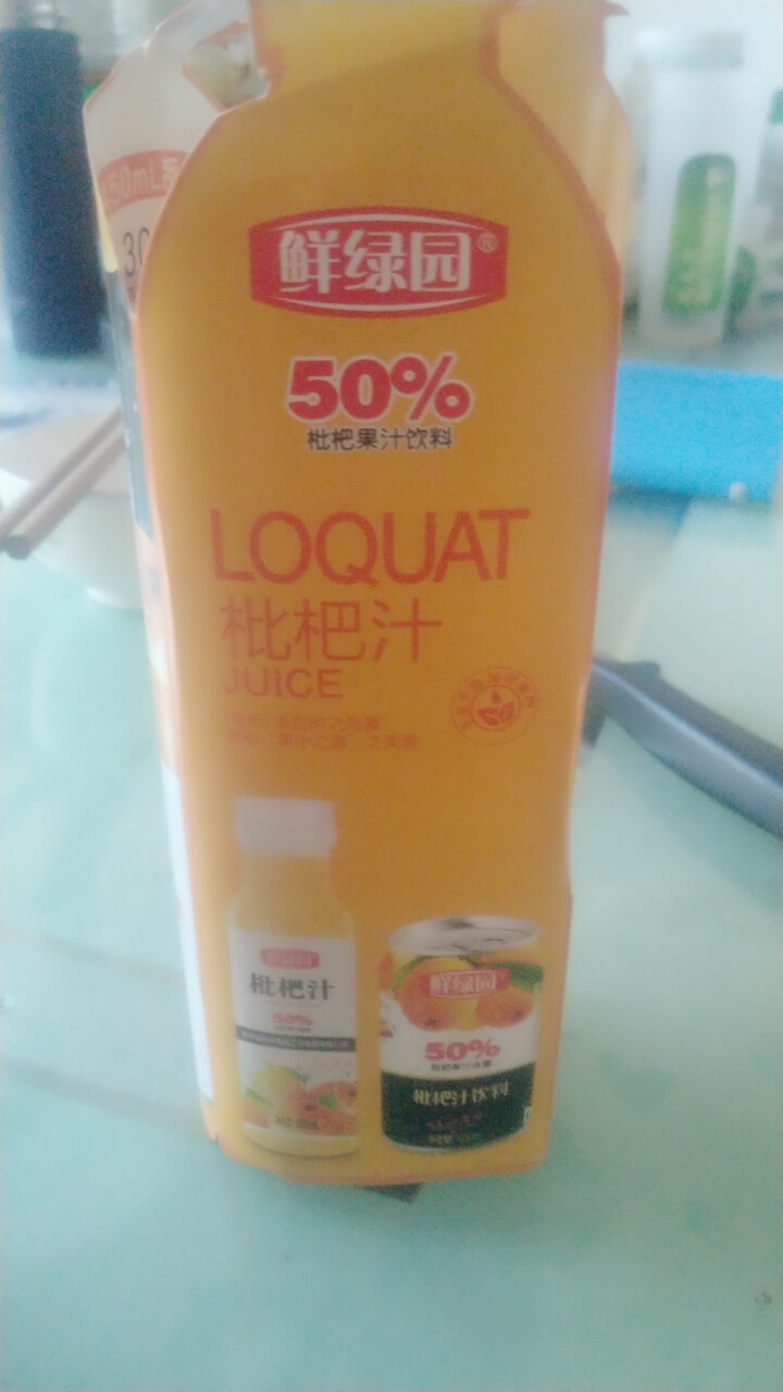 鲜绿园 枇杷汁100%枇杷王枇杷原浆果汁饮料大瓶饮料300ml 单瓶装试饮活动怎么样，好用吗，口碑，心得，评价，试用报告,第2张