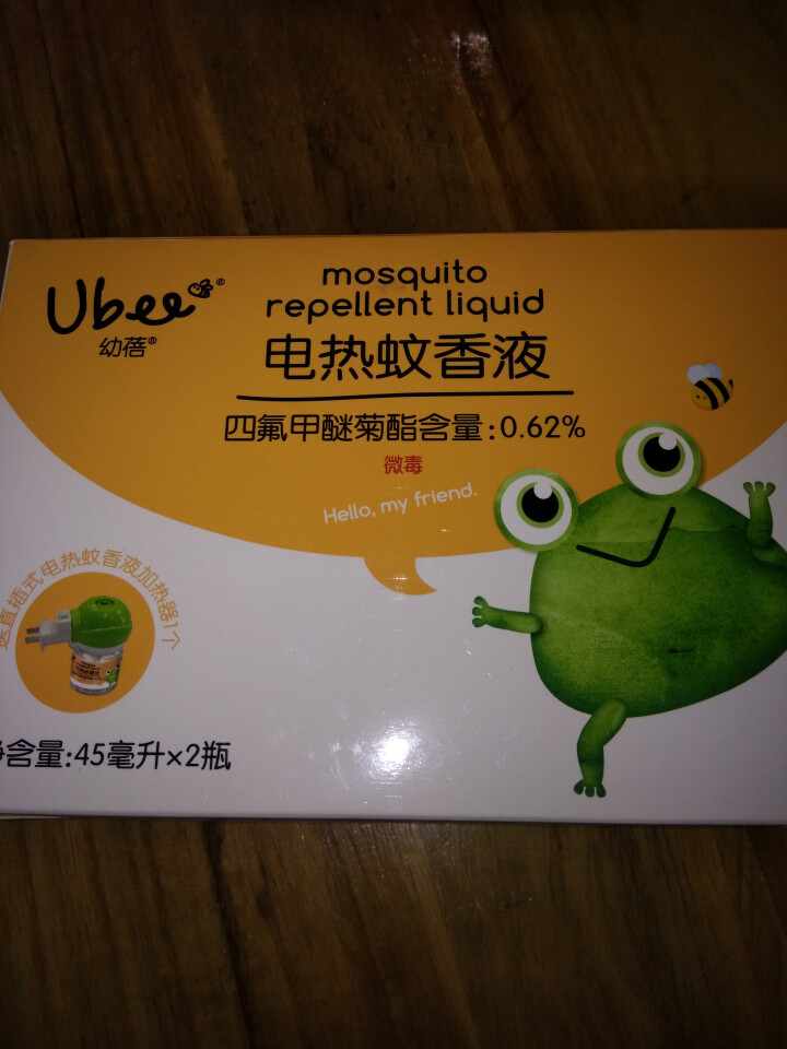 幼蓓（Ubee） 电热蚊香液45ml*2瓶送直插器夏季驱蚊防蚊品 1盒怎么样，好用吗，口碑，心得，评价，试用报告,第2张