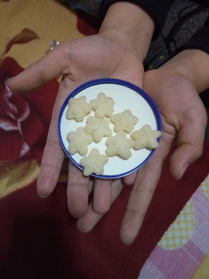 彤臻有机泡芙宝宝婴儿辅食磨牙星星饼干儿童零食泡芙4个口味 原味怎么样，好用吗，口碑，心得，评价，试用报告,第5张