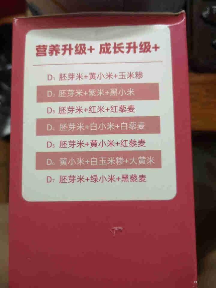 幼加力有机胚芽米8+宝宝营养谷物杂粮粥米辅食一周米搭配7天不重样独立小袋包装35g*8 7天不重样1盒怎么样，好用吗，口碑，心得，评价，试用报告,第3张