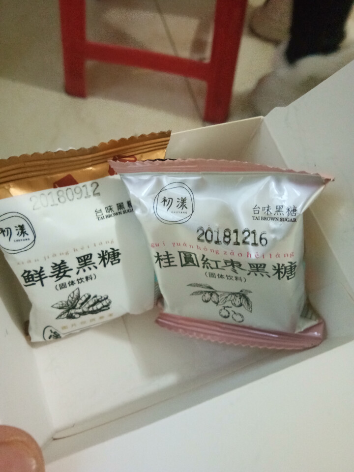 台湾风味黑糖姜茶初漾大姨妈茶月经经期例假驱寒姜母茶桂圆红枣红糖姜茶 0元试饮（1颗鲜姜+1颗桂圆红枣）怎么样，好用吗，口碑，心得，评价，试用报告,第4张