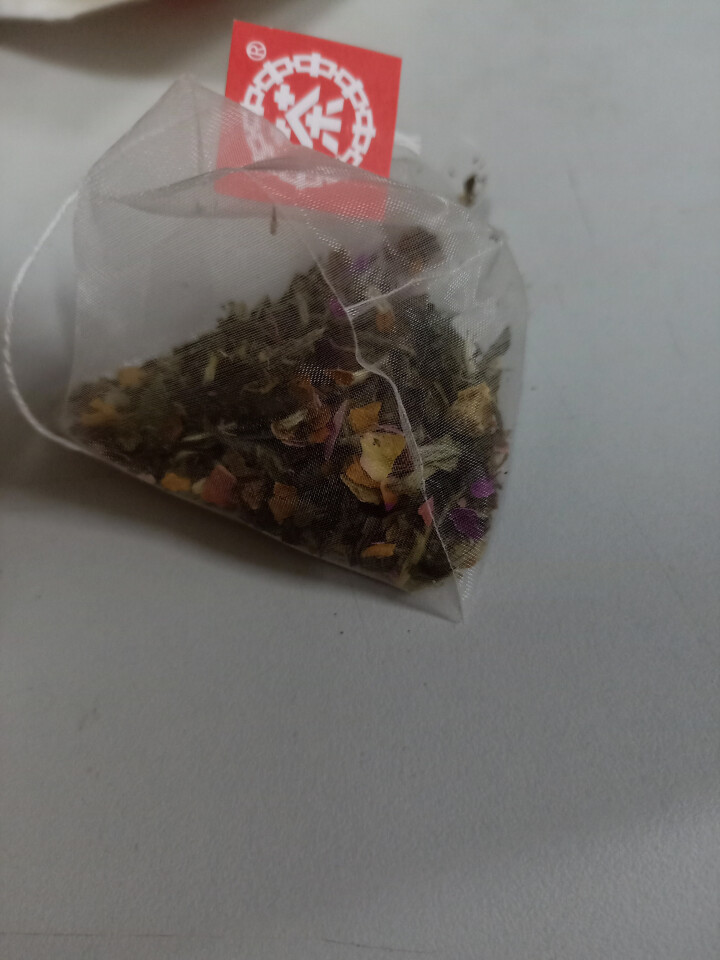 中茶清茶玫瑰白茶花草茶 茶叶袋泡10包一盒25g 玫瑰白茶试用装1袋怎么样，好用吗，口碑，心得，评价，试用报告,第4张