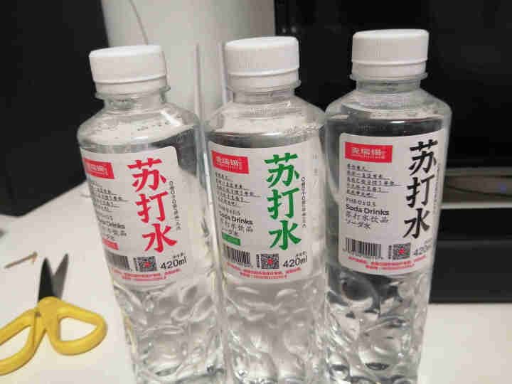 麦瑞锡 苏打水原味青柠味西柚味420ml*24瓶 无气苏打水饮品饮料0糖0卡0脂 试饮装420ml*3瓶怎么样，好用吗，口碑，心得，评价，试用报告,第2张