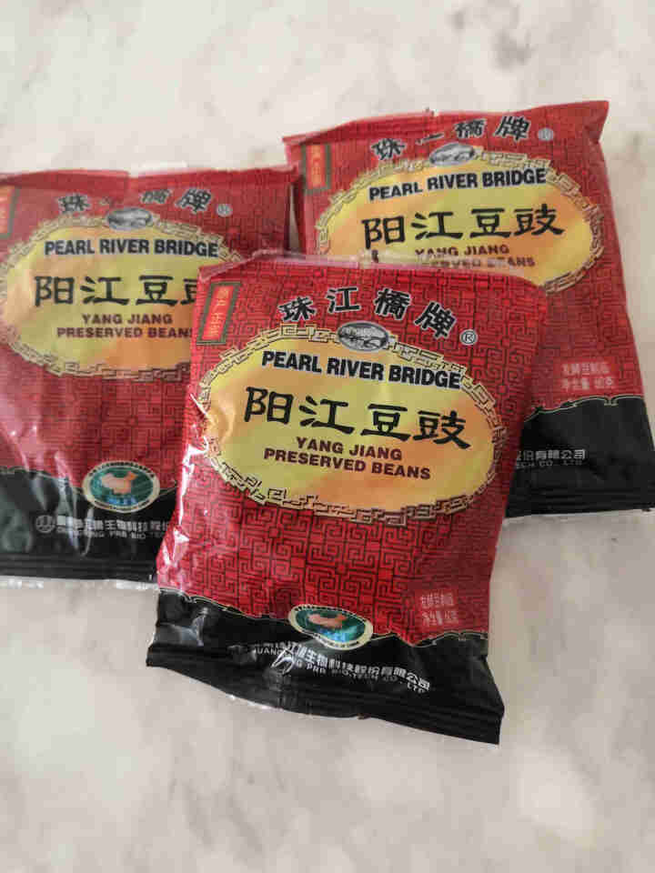 珠江桥牌 豆豉 正宗阳江特产豆豉干 地标产品  黑豆风味调味品 蒸鱼排骨炒菜炖肉 广东老字号 豆豉60g*3包怎么样，好用吗，口碑，心得，评价，试用报告,第2张