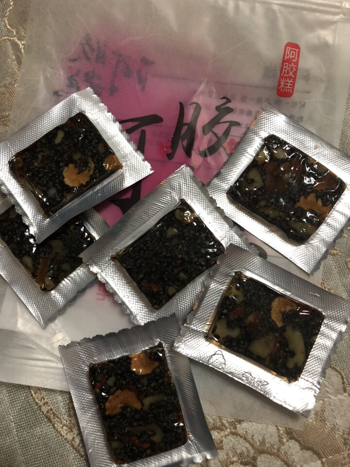 阿胶糕山东东阿红枣枸杞阿胶糕即食女士固元膏传统滋补气养颜500g/盒怎么样，好用吗，口碑，心得，评价，试用报告,第3张