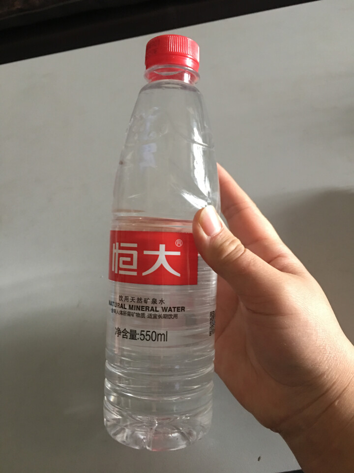 【整箱买一送一】恒大 天然矿泉水饮用水瓶装水非纯净水 550ml*1瓶（样品不售卖）怎么样，好用吗，口碑，心得，评价，试用报告,第4张