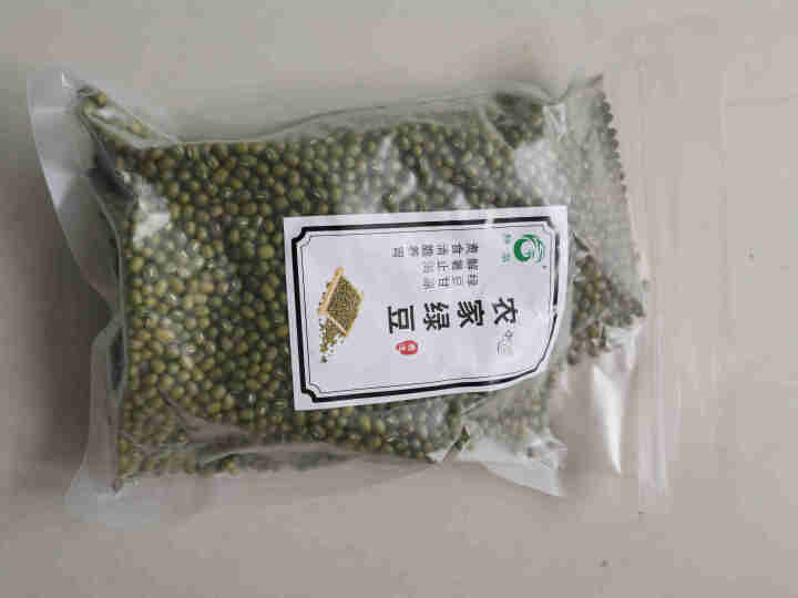 静藜 农家精选绿豆 可发豆芽 打豆浆 五谷 杂粮 粗粮 500g怎么样，好用吗，口碑，心得，评价，试用报告,第4张