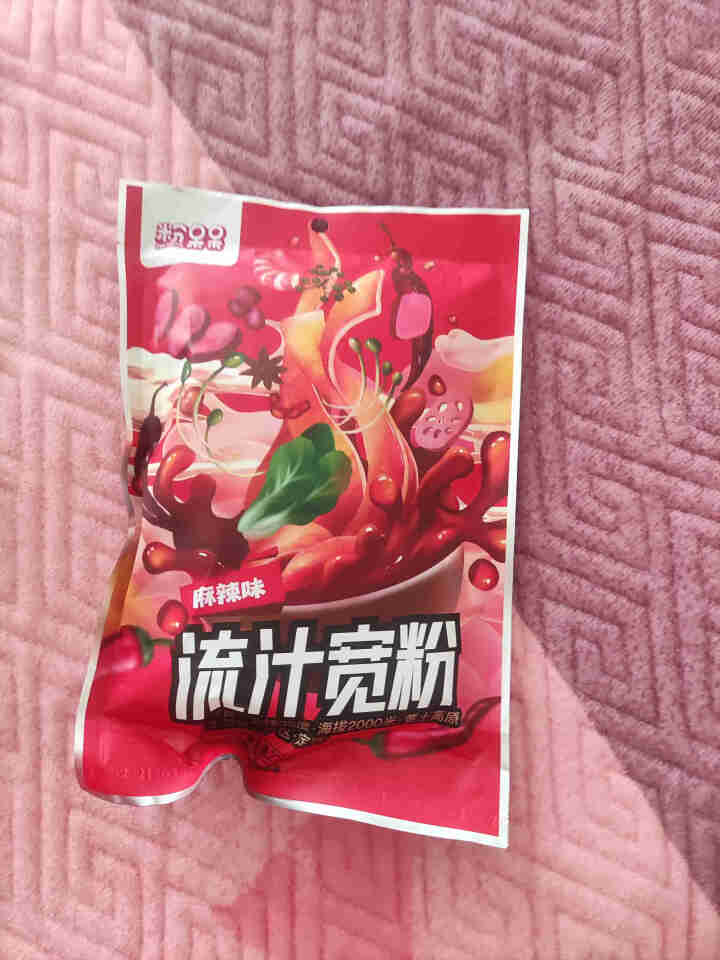 粉呆呆 麻辣流汁宽粉带料包 甘肃定西土豆宽粉 螺霸王酸辣螺蛳粉白家陈记马铃薯粉条 速食宽粉 粉呆呆流汁宽粉 271g*1袋怎么样，好用吗，口碑，心得，评价，试用,第2张