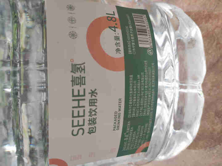 SeeHe喜氢4.8L桶装水 水素水 含氢饮用水富氢水弱碱性家庭装 泡茶水 送货上门 单桶装怎么样，好用吗，口碑，心得，评价，试用报告,第4张