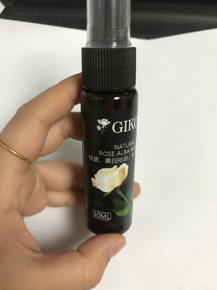 GIKOP保加利亚有机白玫瑰纯露爽肤水喷雾30ml 补水保湿 焕白控油 滋润营养 紧致毛孔 男女通用 30ML怎么样，好用吗，口碑，心得，评价，试用报告,第3张