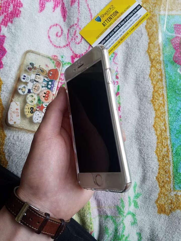 晶罡 iphone6s护盾手机壳苹果6/7/8plus双面全包防摔保护套潮男女款透明新款带钢化膜外套 苹果6/6S,第3张