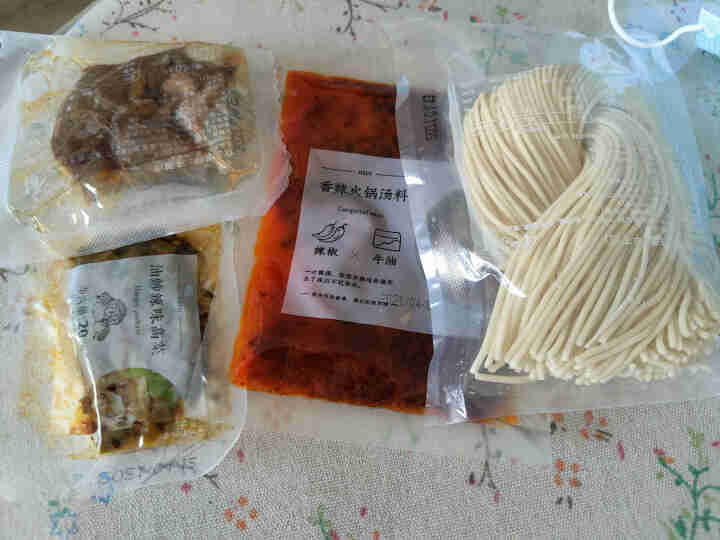 和府 香辣牛腱肉火锅汤面和府捞面早餐拉面非油炸方便速食面 单份装260g怎么样，好用吗，口碑，心得，评价，试用报告,第3张