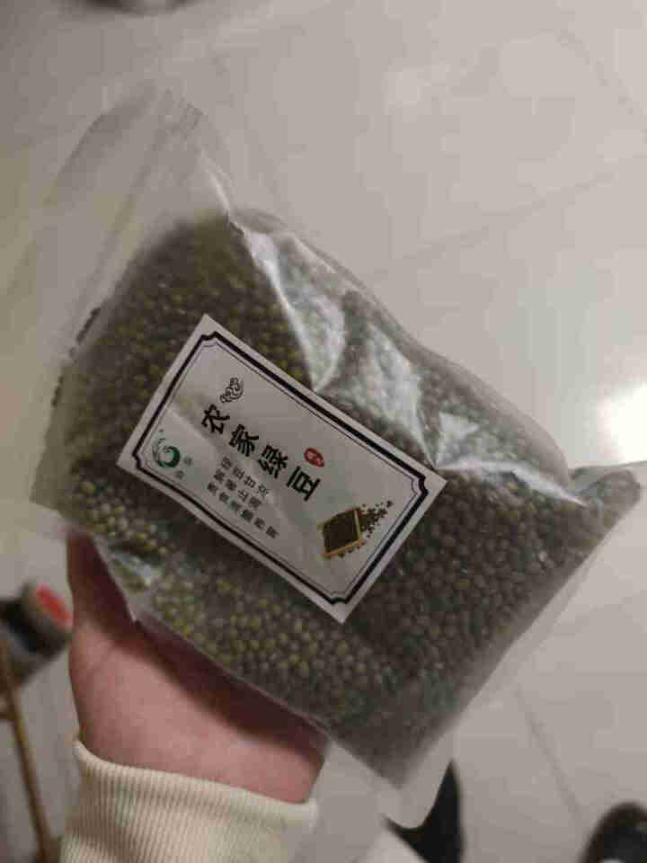 静藜 农家精选绿豆 可发豆芽 打豆浆 五谷 杂粮 粗粮 500g怎么样，好用吗，口碑，心得，评价，试用报告,第3张