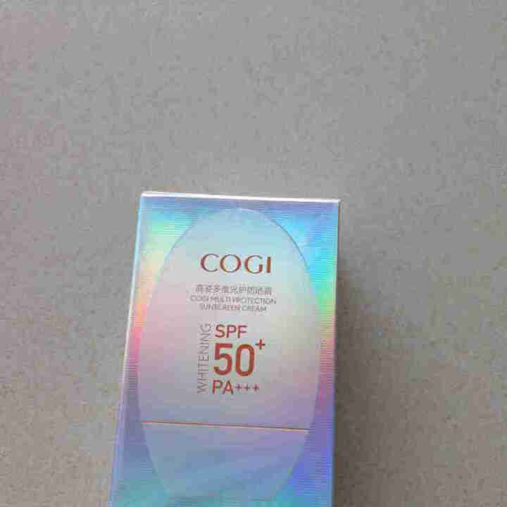 高姿多维光护防晒霜SPF50+PA+++户外防晒乳脸部美白高倍防晒轻薄不油腻 50g怎么样，好用吗，口碑，心得，评价，试用报告,第2张