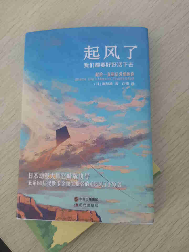 起风了 宫崎骏收官之作 动画电影原著小说 外国现当代文学小说 青春纯爱故事小说 原版 起风了怎么样，好用吗，口碑，心得，评价，试用报告,第2张