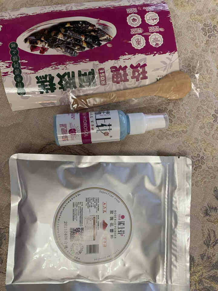 诺上花玫瑰花粉平阴食用重瓣红玫瑰100g破壁打磨花蕾粉怎么样，好用吗，口碑，心得，评价，试用报告,第4张