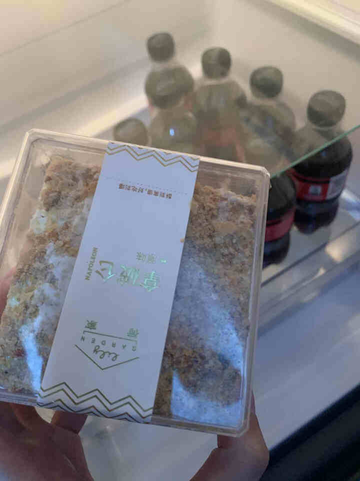 荷家拿破仑蛋糕手工原味坚果千层酥网红西式糕点甜品下午茶顺丰 【拍3份更划算】原味拿破仑150g怎么样，好用吗，口碑，心得，评价，试用报告,第2张