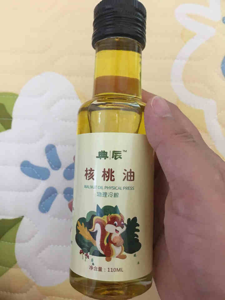 典辰 物理冷榨核桃油 110ml 500ml 食用油  孕妇 宝宝 儿童辅食 小瓶装 礼盒装 110ml怎么样，好用吗，口碑，心得，评价，试用报告,第3张