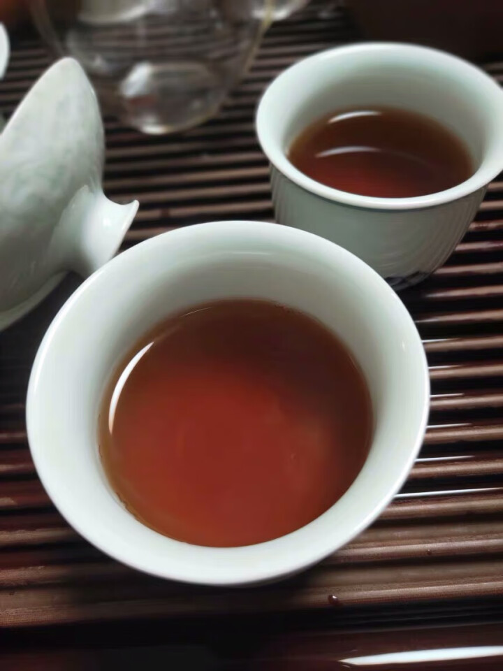 食茶小院 2018边境线古老茶树熟茶 砖茶 500克 口感浓滑 甜厚怎么样，好用吗，口碑，心得，评价，试用报告,第4张