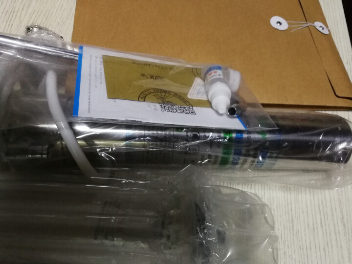 铭浩世佳(mihasga)净水器家用厨房台式水龙头净水器自来水过滤机器 不锈钢单级台式【一机三芯】怎么样，好用吗，口碑，心得，评价，试用报告,第2张