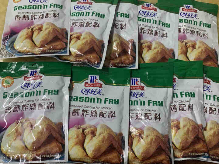 味好美（McCormicK） 香酥炸鸡配料45g*10调味料怎么样，好用吗，口碑，心得，评价，试用报告,第2张