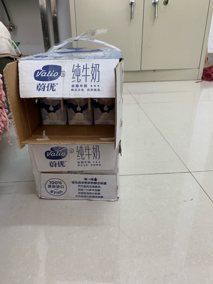 芬兰蔚优 Valio 全脂牛奶 UHT纯牛奶 250ml*24整箱装怎么样，好用吗，口碑，心得，评价，试用报告,第4张