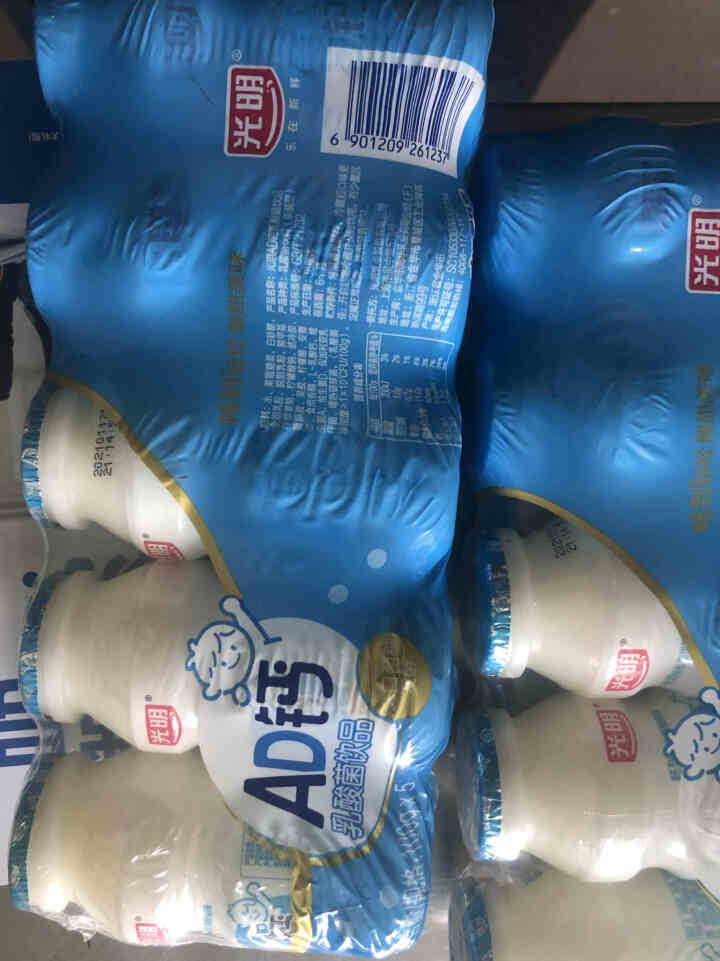 【1月批次】光明 AD钙乳酸菌饮品100g*30瓶/整箱装怎么样，好用吗，口碑，心得，评价，试用报告,第3张