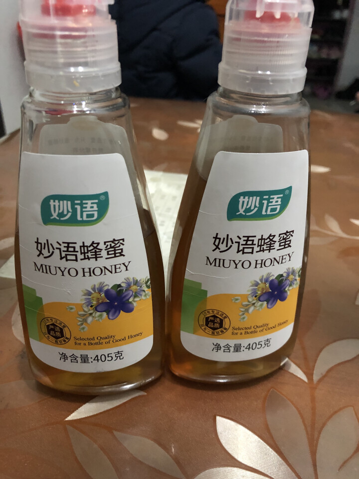 妙语（MiuYo）纯净天然农家自产土取蜂蜜 405g*1瓶怎么样，好用吗，口碑，心得，评价，试用报告,第2张