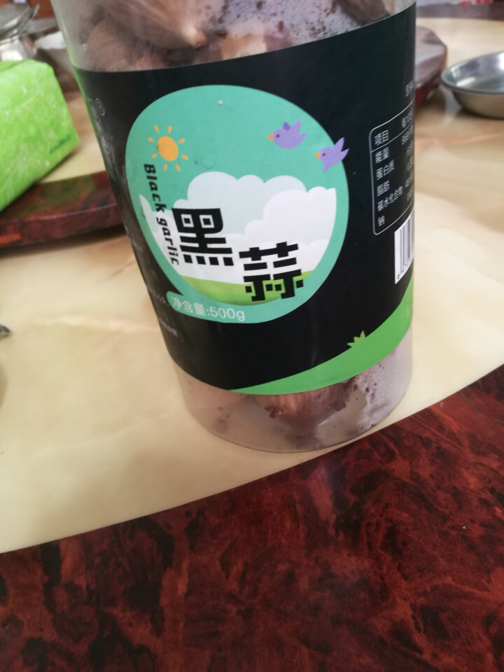 聚怀斋 罐头 独头紫皮黑蒜500g 发酵大蒜  即食黑蒜头怎么样，好用吗，口碑，心得，评价，试用报告,第2张