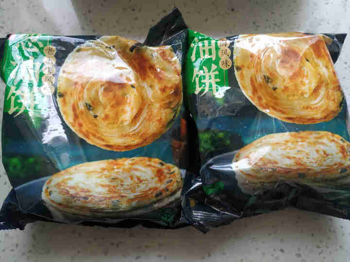 正宗加厚老上海葱油饼/宁波风味梅干菜饼/广式玉米饼 半成品速冻面饼皮早餐早点 葱油饼90g*20个共1800g怎么样，好用吗，口碑，心得，评价，试用报告,第2张