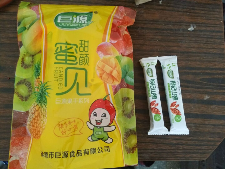 巨源 酵素U果果丹皮400g 山楂条山楂糕 蜜饯果干 休闲办公零食怎么样，好用吗，口碑，心得，评价，试用报告,第3张