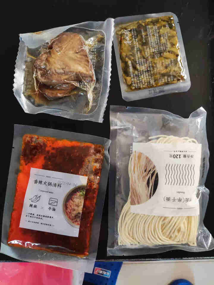 和府 香辣牛腱肉火锅汤面和府捞面早餐拉面非油炸方便速食面 单份装260g怎么样，好用吗，口碑，心得，评价，试用报告,第4张