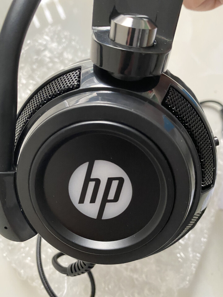 惠普（HP） HP200游戏耳机头戴式有线USB7.1声道电竞台式电脑耳麦降噪麦克风话筒笔记本吃鸡 炫酷黑HP200（经典版）怎么样，好用吗，口碑，心得，评价，,第4张