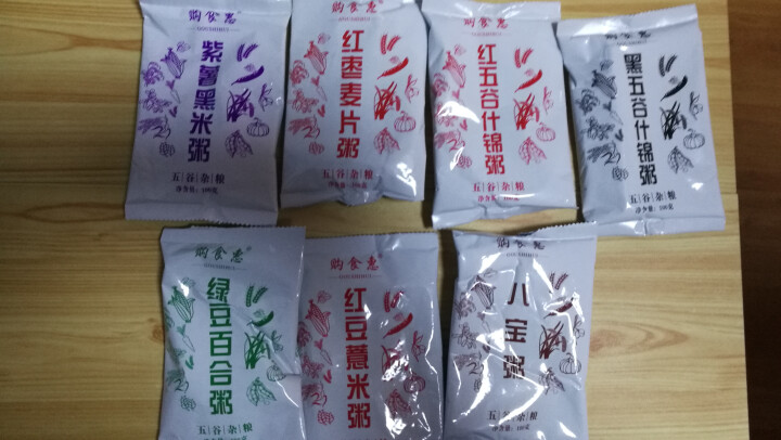 购食惠 7日粥道 五谷杂粮 粥米 7种700g（粥米 粗粮 组合 杂粮 八宝粥原料）怎么样，好用吗，口碑，心得，评价，试用报告,第4张