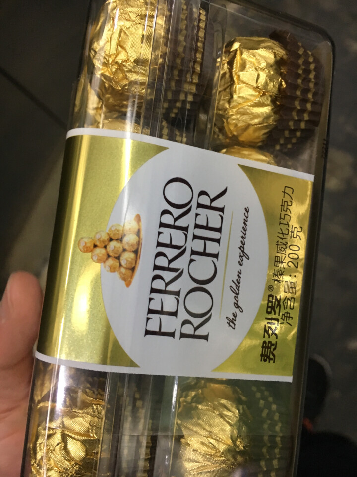 Ferrero Rocher费列罗榛果威化糖果巧克力礼盒16粒200g怎么样，好用吗，口碑，心得，评价，试用报告,第2张