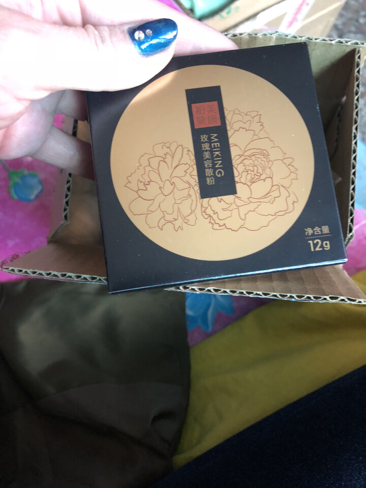 美康粉黛 玫瑰散粉 持久遮瑕控油防水定妆粉蜜粉 肤色怎么样，好用吗，口碑，心得，评价，试用报告,第4张