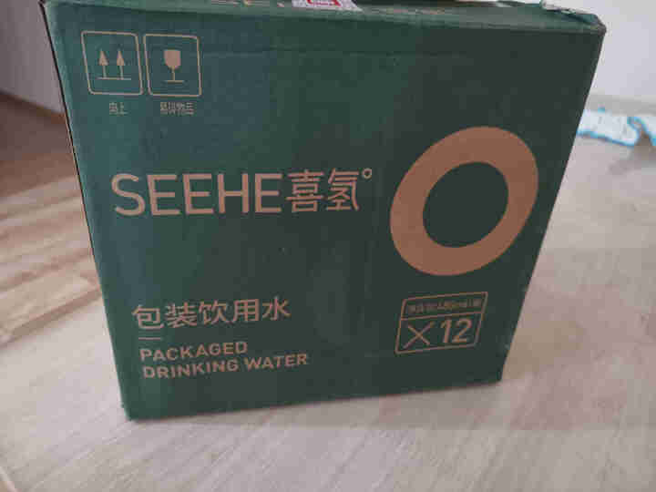 SeeHe喜氢485ml瓶装 含氢饮用水 富氢水 水素水 弱碱性 办公室用水 12瓶装怎么样，好用吗，口碑，心得，评价，试用报告,第2张